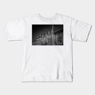 Market Squared Black and White Kids T-Shirt